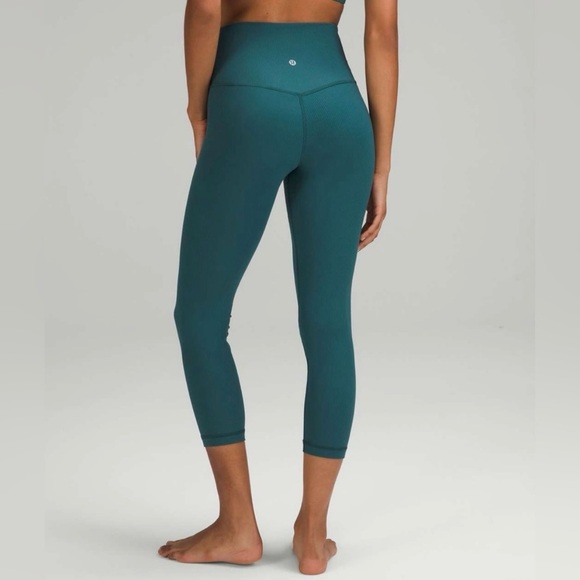 Lululemon Align Ribbed High Rise Crop 23” - Picture 2 of 12